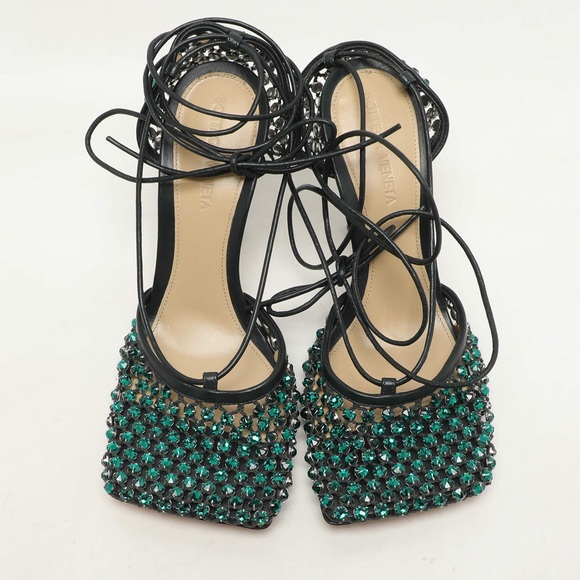 Bottega Veneta Ankle Wrap Sandals - Picture 7 of 8